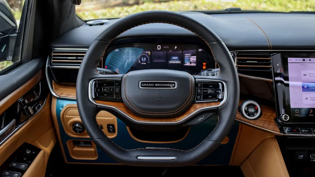 2023 JEEP GRAND WAGONEER PLUS LUXURY Baltic Grey Tupelo 12 1