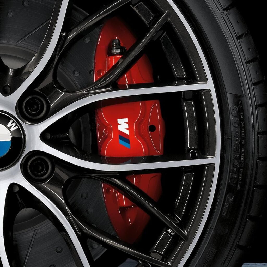 M SPORT BRAKE RED HIGH GLOSS
