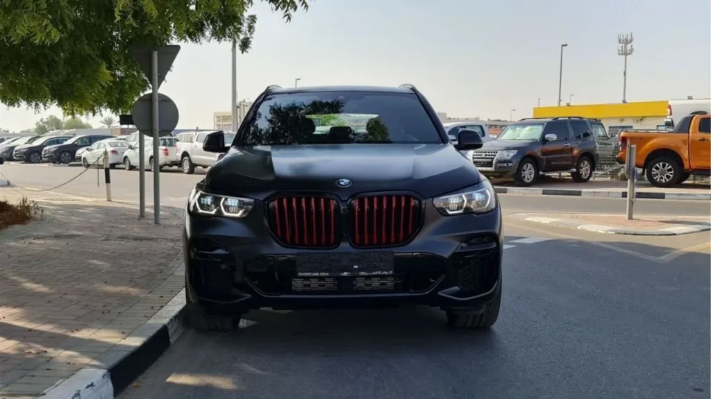 2022 BMW X5 40i Black Matte Vermillion Edition 05
