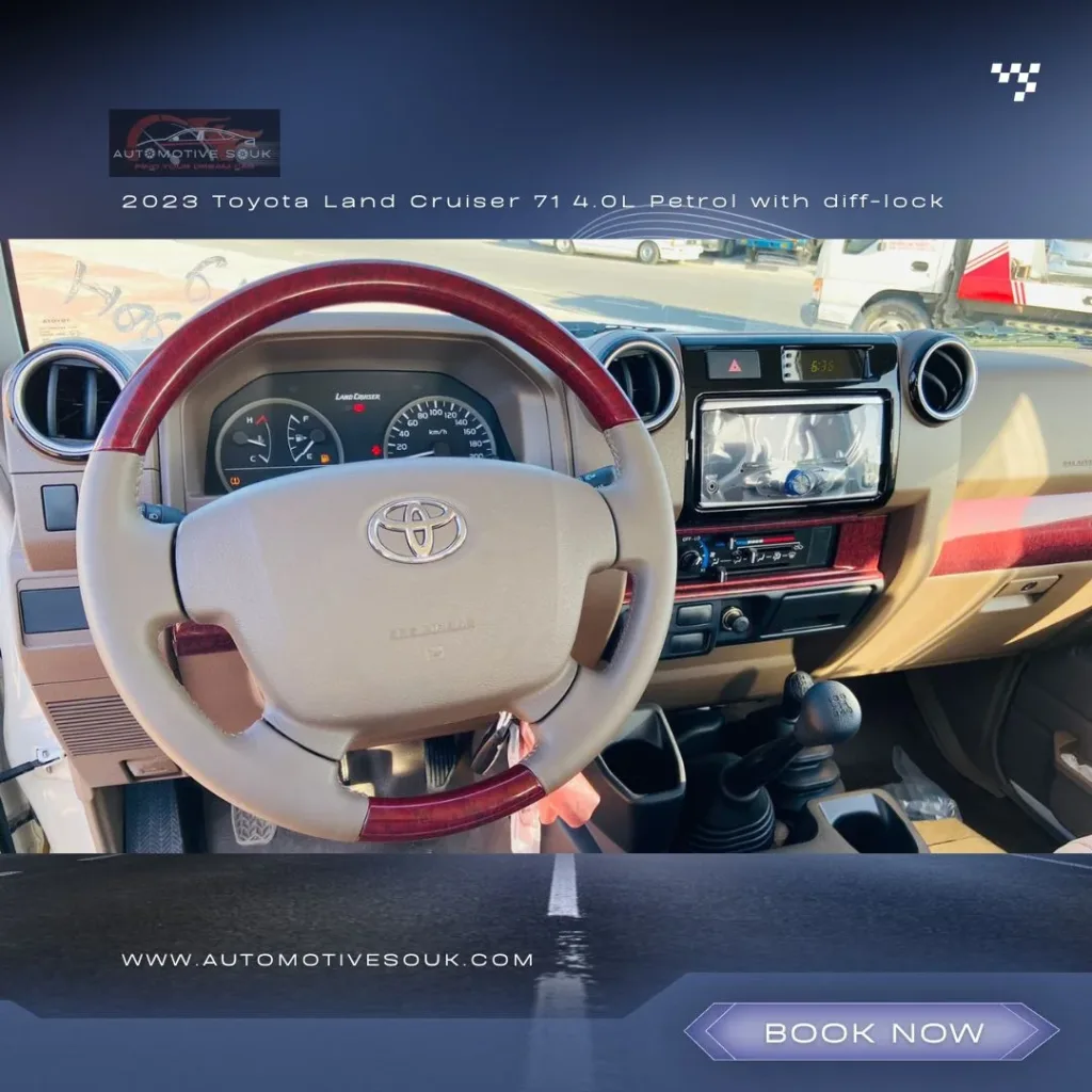 2023 Toyota Land cruiser 71 4.0L Petrol with diff lock 05 1