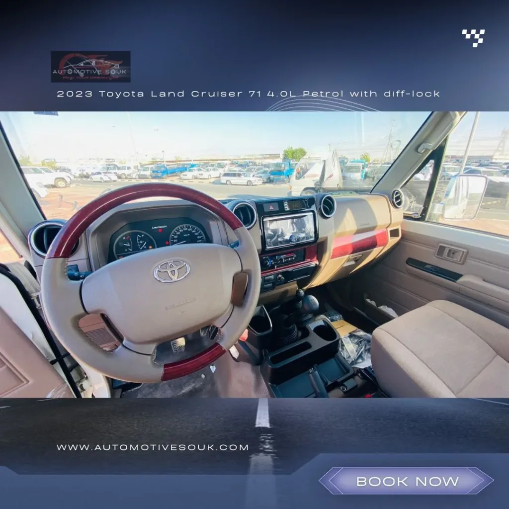 2023 Toyota Land cruiser 71 4.0L Petrol with diff lock 06