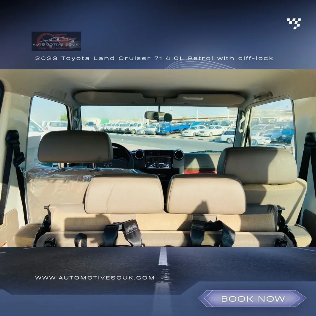 2023 Toyota Land cruiser 71 4.0L Petrol with diff lock 09