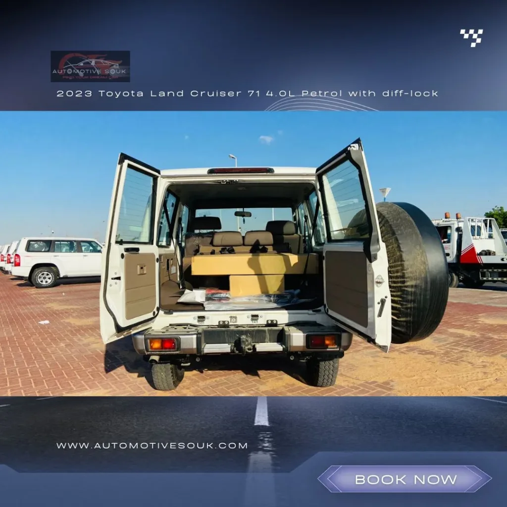 2023 Toyota Land cruiser 71 4.0L Petrol with diff lock 10