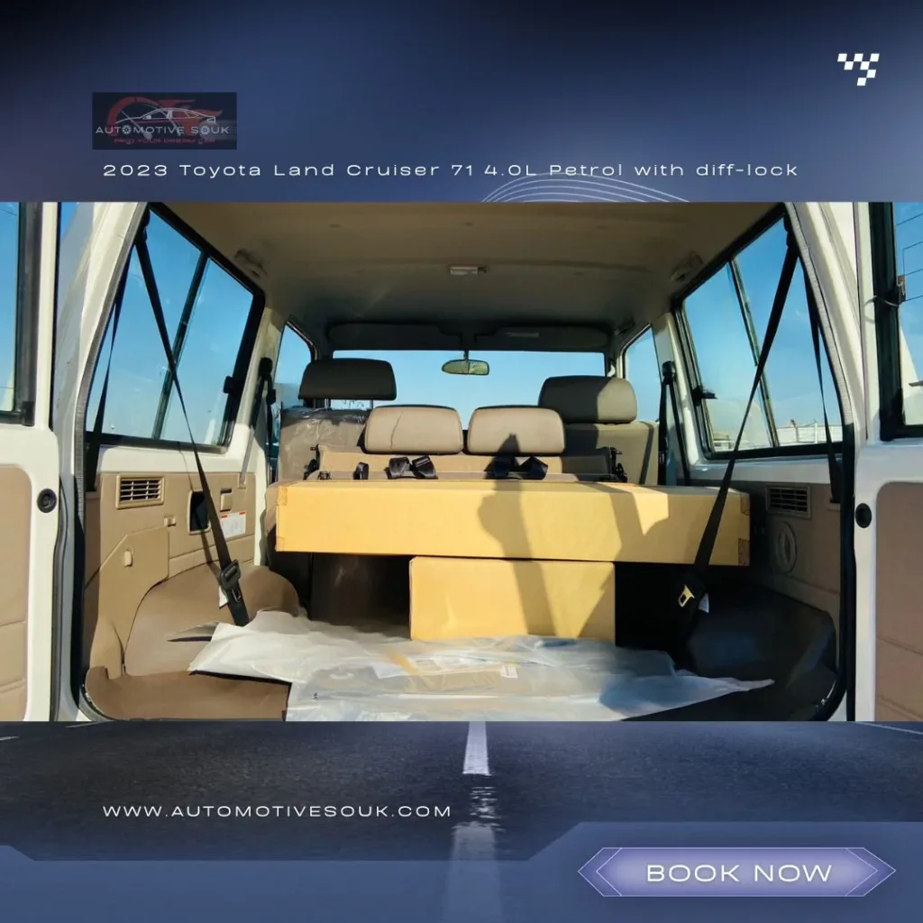 2023 Toyota Land cruiser 71 4.0L Petrol with diff lock 11
