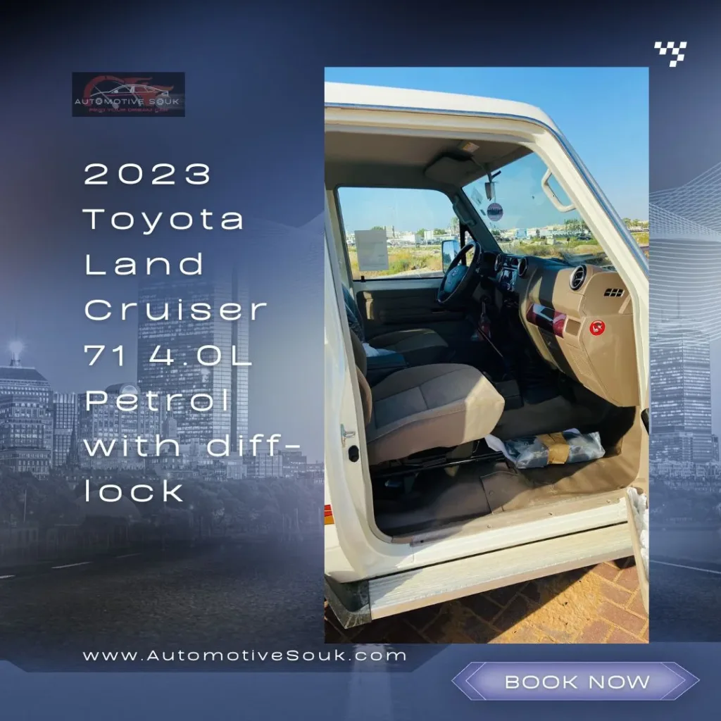 2023 Toyota Land cruiser 71 4.0L Petrol with diff lock 12