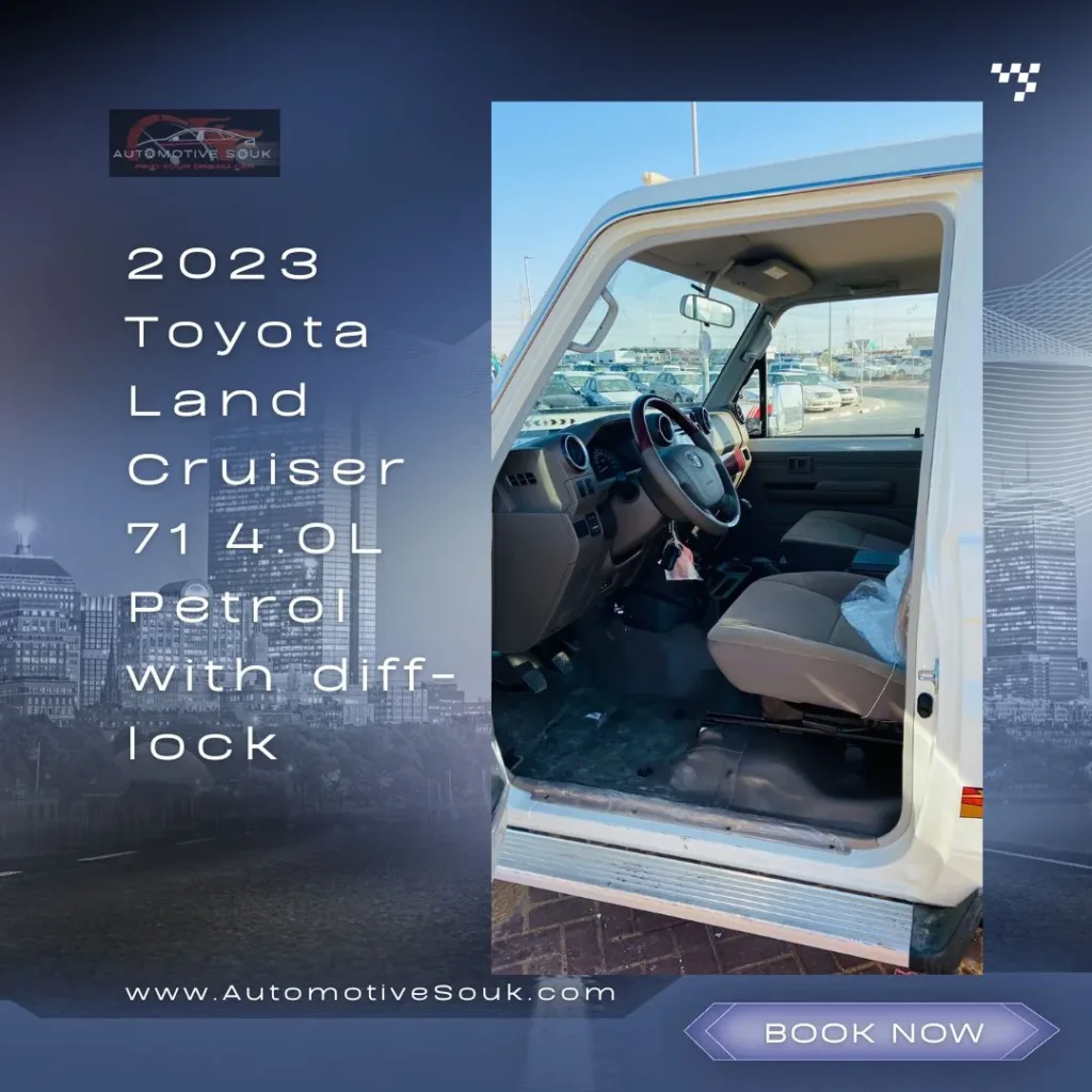 2023 Toyota Land cruiser 71 4.0L Petrol with diff lock 13