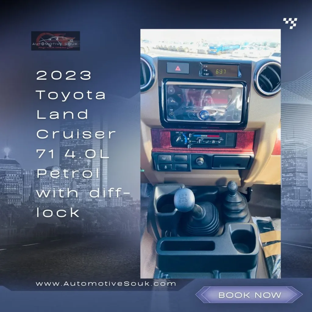 2023 Toyota Land cruiser 71 4.0L Petrol with diff lock 14