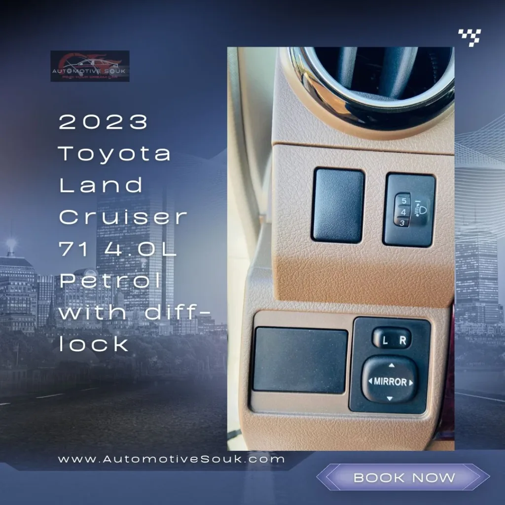 2023 Toyota Land cruiser 71 4.0L Petrol with diff lock 17