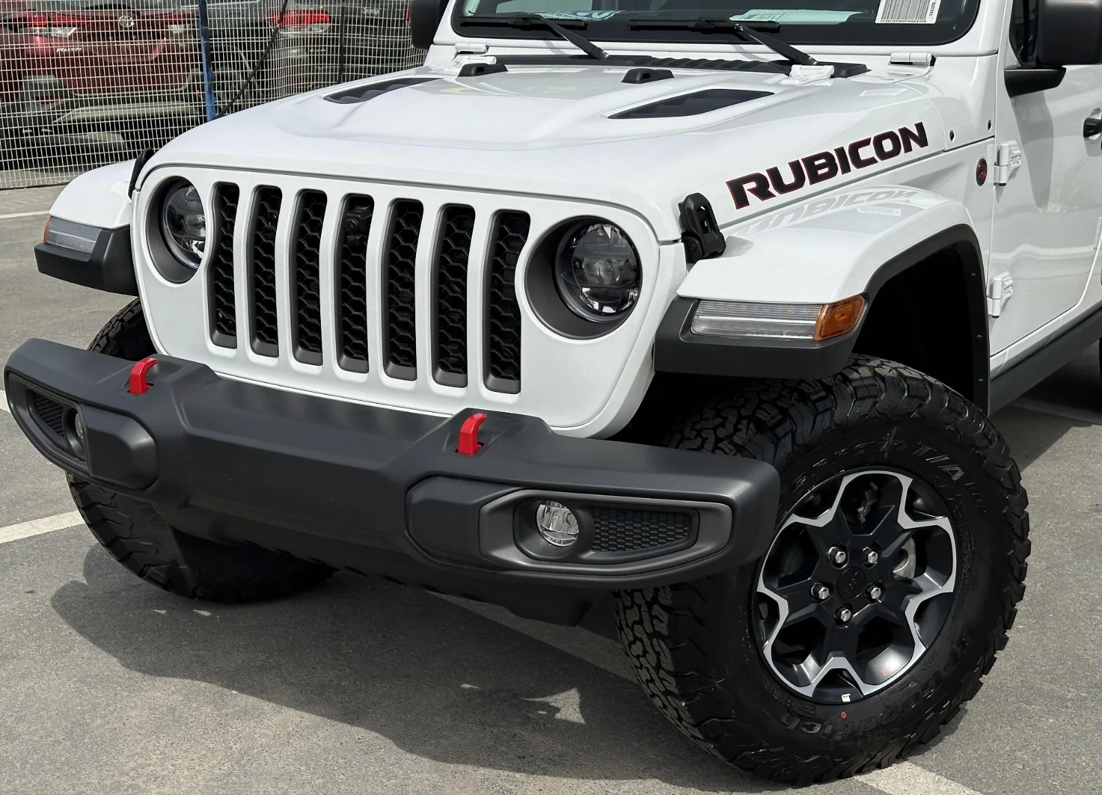 2023 Jeep Wrangler Rubicon White 4 Doors 2.0L_02