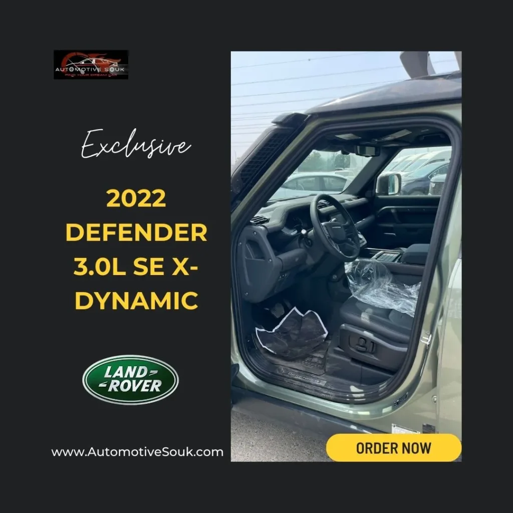 Specs 2022 defender 3.0L SE X dynamic 21