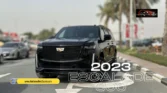 2023 CADILLAC ESCALADE 600 ESV SPORT PLATINUM Black Raven - _001