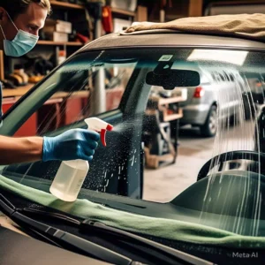 10 DIY CarHacks 04 vinegar for windshield residue