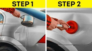 10 DIY CarHacks 06 Plunge Those Dents