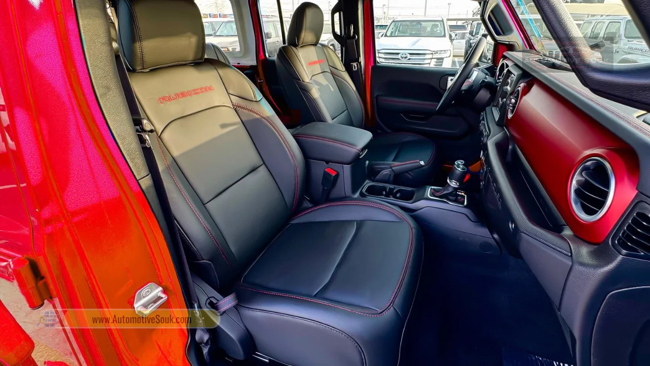 2023 Jeep Wrangler Rubicon Interior Red
